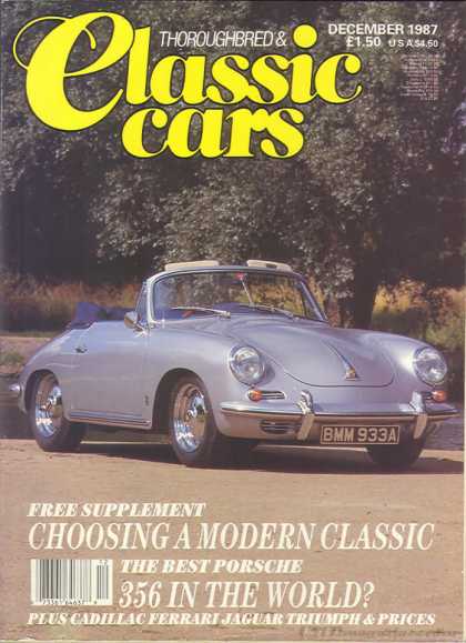 Thoroughbred & Classic Cars - December 1987