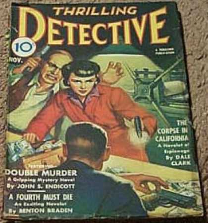 Thrilling Detective 64 - Woman - Gun