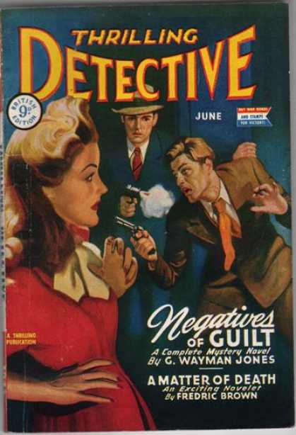 Thrilling Detective 96 - Gun - Woman