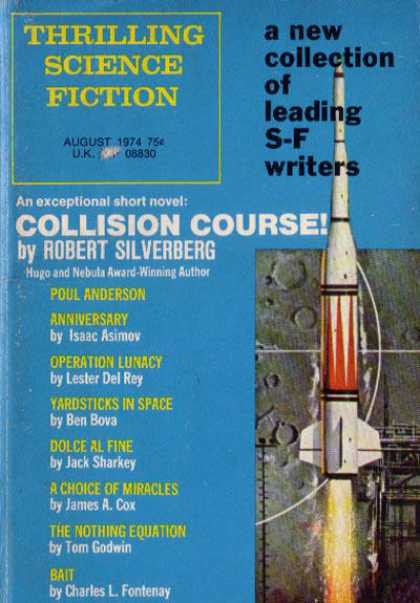 Thrilling Science Fiction - 8/1974