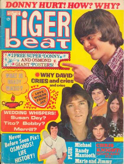 Tiger Beat - 9/1972