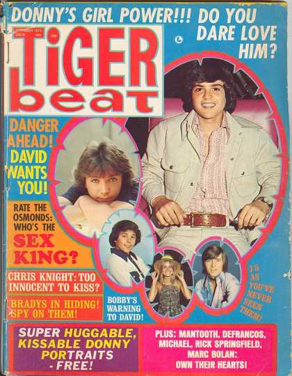Tiger Beat - 10/1972