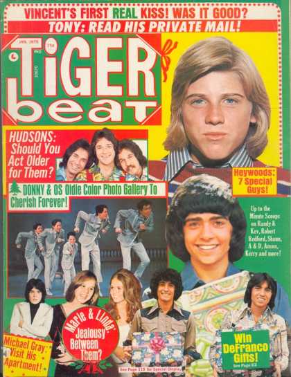 Tiger Beat - 1/1975