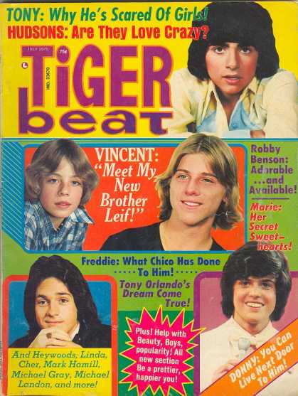 Tiger Beat - 7/1975