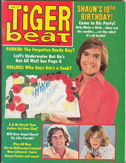 Tiger Beat - 11/1977