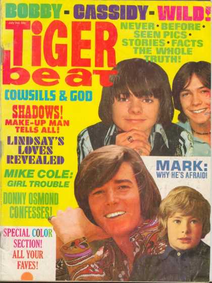 Tiger Beat - 7/1970