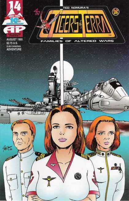 Tigers of Terra 14 - Antartic Press - Modern Age - Sci-fi Stories - Altered Wars - Space