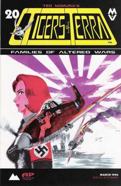 Tigers of Terra 20 - Families Of Altered Wars - Nazi - Airplane - Ted Nomura - Zero