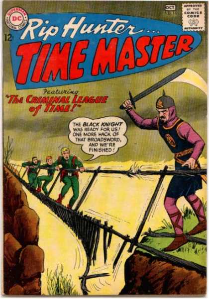 Time Master 16 - Rip Hunter - Superman - Criminal League - Black Knight - Comics Code