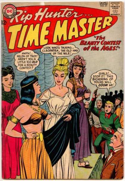 Time Master 21 - Dc - Rip Hunter - Beauty Contest Of The Ages - Cleopatra - Helen Of Troy