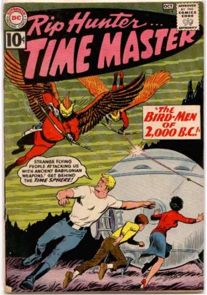 Time Master 4 - Bow And Arrow - Bird Man - Space Craft - Running - Fear