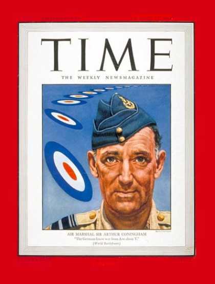 Time - Sir Arthur Coningham - Aug. 14, 1944 - Great Britain - Military