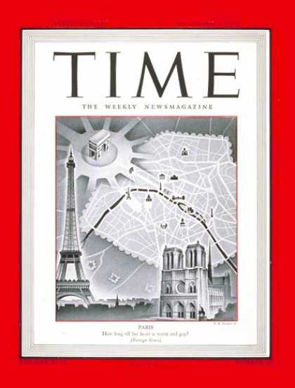 Time - Paris - Sep. 4, 1944 - France