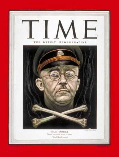 Time - Heinrich Himmler - Feb. 12, 1945 - World War II - Germany - Military - Nazism