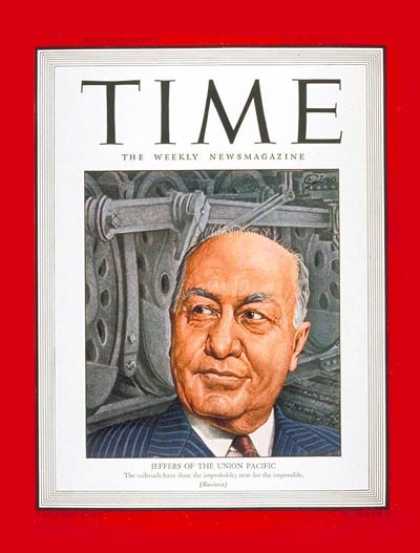Time - William Jeffers - July 30, 1945 - Railroads - Business