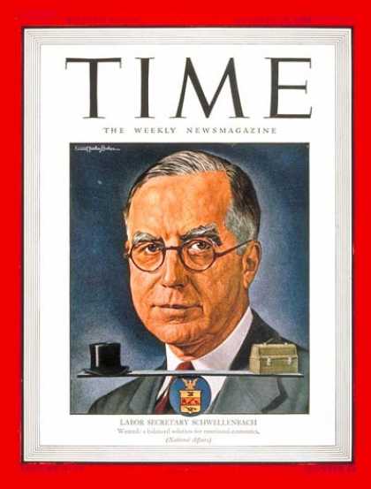 Time - Lewis Schwellenbach - Oct. 15, 1945 - Law