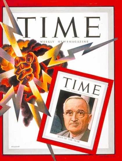 Time - Harry S. Truman, Man of the Year - Dec. 31, 1945 - Harry S. Truman - Person of t