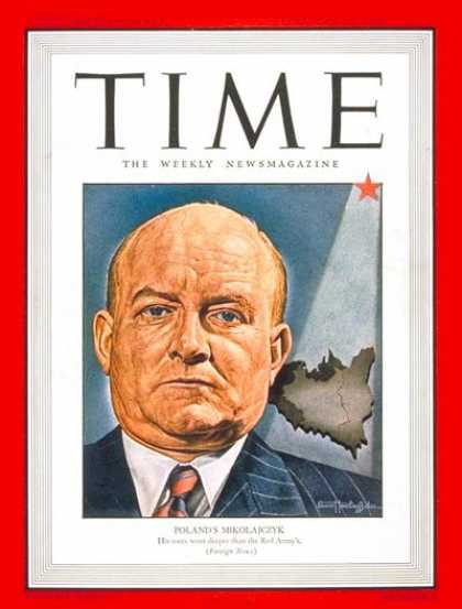 Time - Stanislaw Mikolajczyk - Feb. 11, 1946 - Poland
