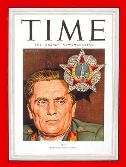 Time - Josip Broz Tito - Sep. 16, 1946 - Yugoslavia