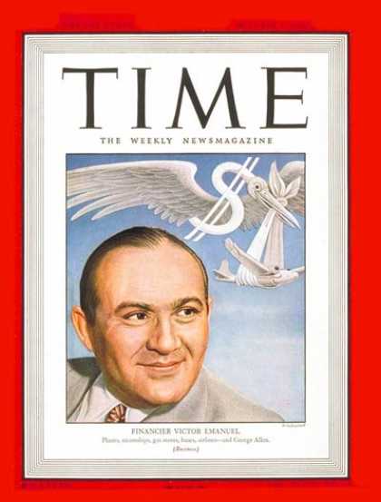 Time - Victor Emanuel - Oct. 7, 1946 - Aviation - Business