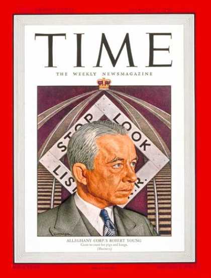Time - Robert Young - Feb. 3, 1947 - Railroads - Business