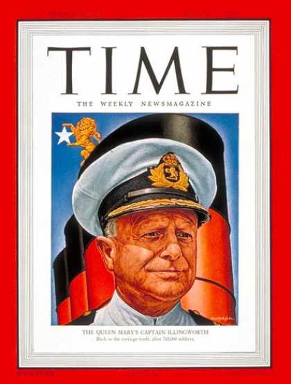 Time - Captain Illingworth - Aug. 11, 1947 - Ships - Transportation