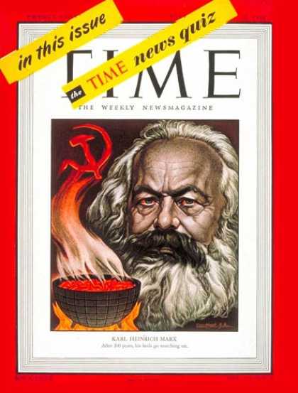 Time - Karl Marx - Feb. 23, 1948 - Russia - Marxism