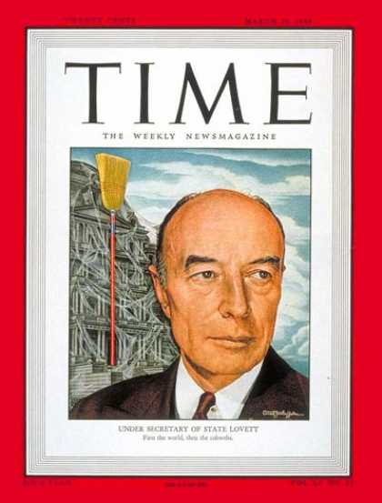 Time - Robert A. Lovett - Mar. 29, 1948 - Politics