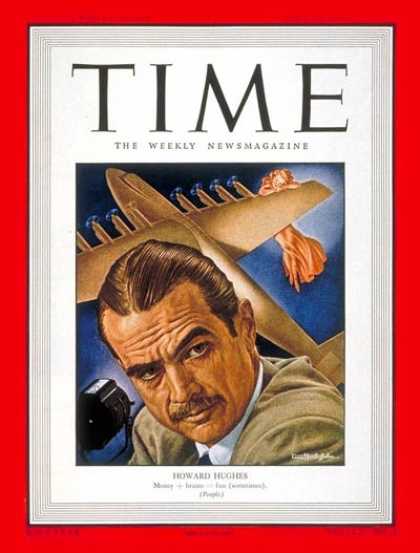 Time - Howard Hughes - July 19, 1948 - Aviation - Movies