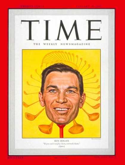 Time - Ben Hogan - Jan. 10, 1949 - Golf - Sports