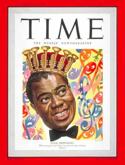 Time - Louis Armstrong - Feb. 21, 1949 - Singers - Jazz - Most Popular - Music