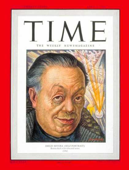 Time - Diego Rivera - Apr. 4, 1949 - Mexico - Art - Latin America