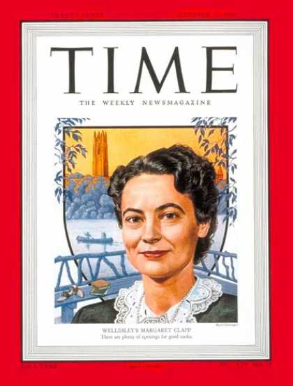 Time - Margaret Clapp - Oct. 10, 1949 - Singers - Music
