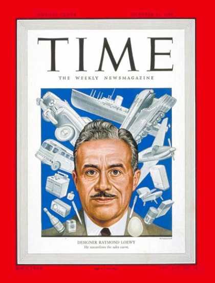 Time - Raymond Loewy - Oct. 31, 1949 - Design - Cars - Automotive Industry