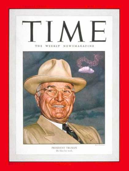 Time - Harry S. Truman - May 22, 1950 - U.S. Presidents - Politics