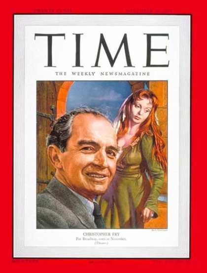 Time - Christopher Fry - Nov. 20, 1950 - Theater - Poets
