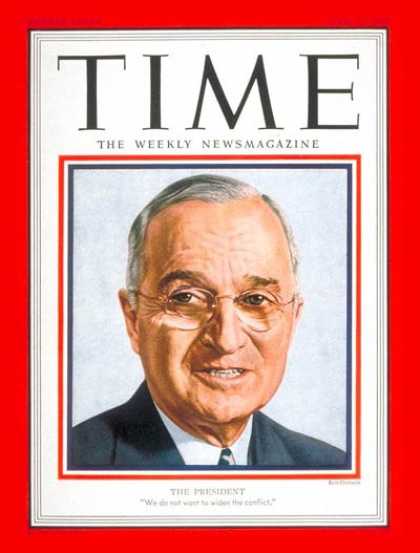 Time - Harry S. Truman - Apr. 23, 1951 - U.S. Presidents - Politics