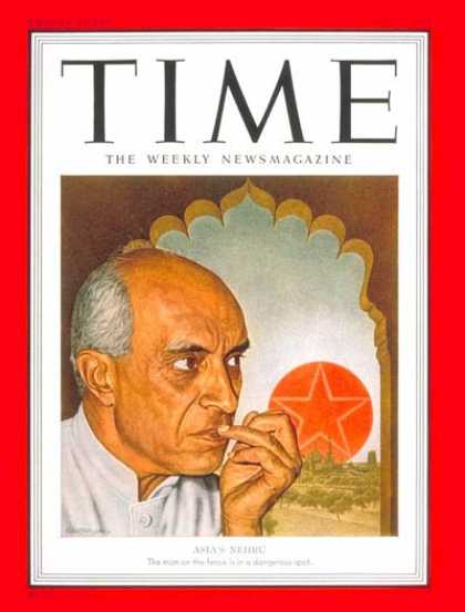 Time - Jawaharlal Nehru - May 7, 1951 - India - Prime Ministers