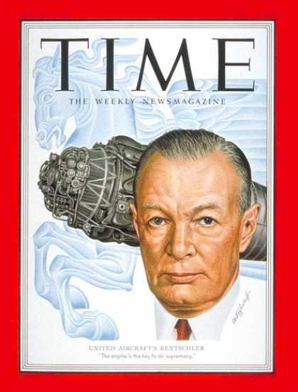 Time - Frederick Rentschler - May 28, 1951 - Aviation - Business