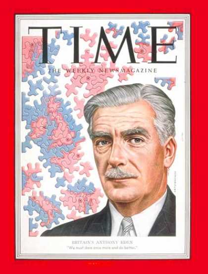 Time - Anthony Eden - Feb. 11, 1952 - Great Britain - Prime Ministers
