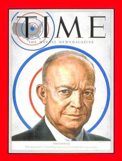 Time - Dwight D. Eisenhower - June 16, 1952 - Dwight Eisenhower - U.S. Presidents - Pre