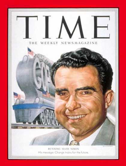 Time - Richard Nixon - Aug. 25, 1952 - Vice Presidents - Presidential Elections - Polit