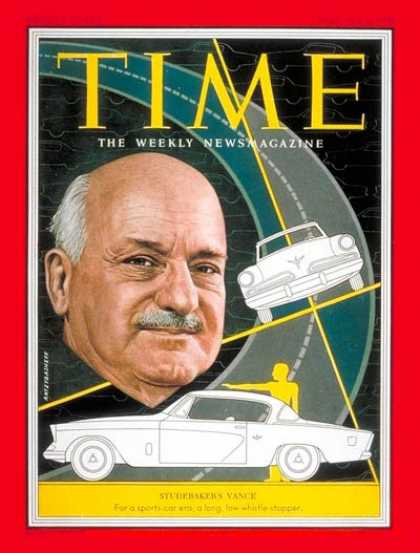 Time - Harold S. Vance - Feb. 2, 1953 - Cars - Business - Automotive Industry