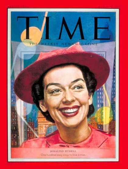 Time - Rosalind Russell - Mar. 30, 1953 - Actresses - Movies