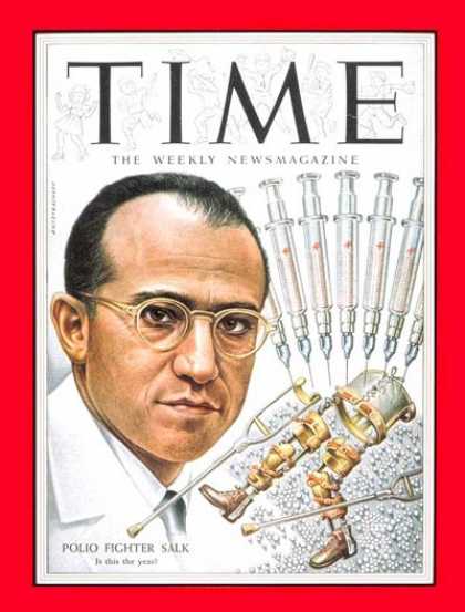 Time - Dr. Jonas Salk - Mar. 29, 1954 - Medical Research - Illness & Disease - Health &