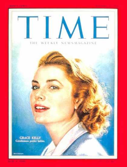 Time - Grace Kelly - Jan. 31, 1955 - Actresses - Most Popular - Movies