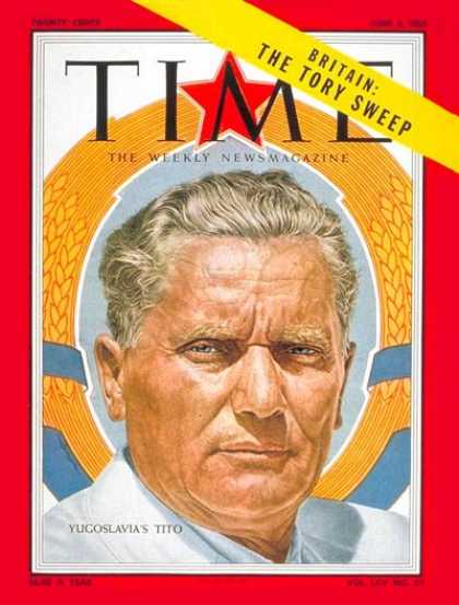 Time - Marshal Tito - June 6, 1955 - Yugoslavia - Military