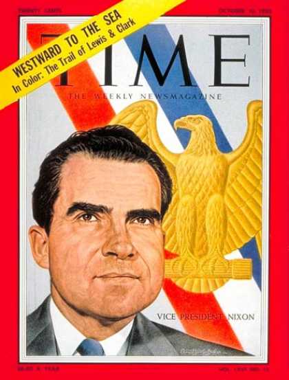 Time - Richard Nixon - Oct. 10, 1955 - Vice Presidents - Politics