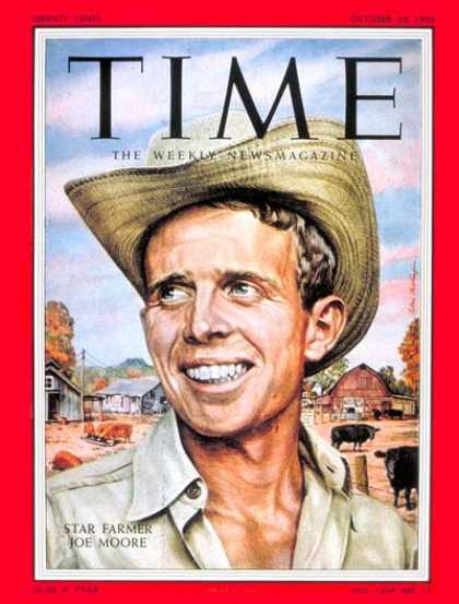 Time - Joe Moore - Oct. 24, 1955 - Agriculture - Business