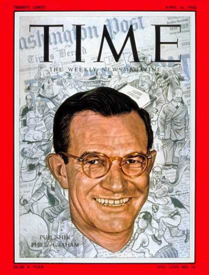 Time - Philip Graham - Apr. 16, 1956 - Journalism - Media